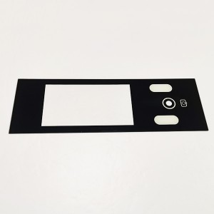 Glass panel for touch screen