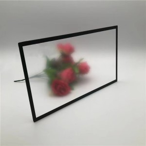 Vetro di copertura antiriflesso acidato per touch screen